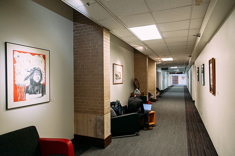 ballroom west lounge area