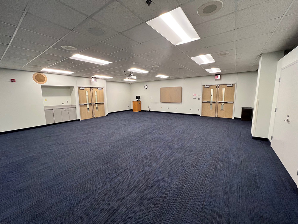 an interior view of the Glacier South Room in Atwood Memorial Center