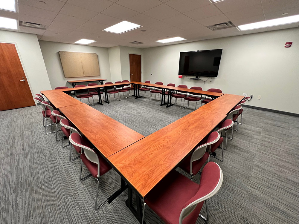 an interior view of the Maple Room in Atwood Memorial Center