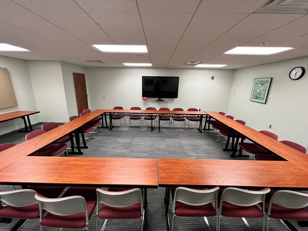 an interior view of the Maple Room in Atwood Memorial Center