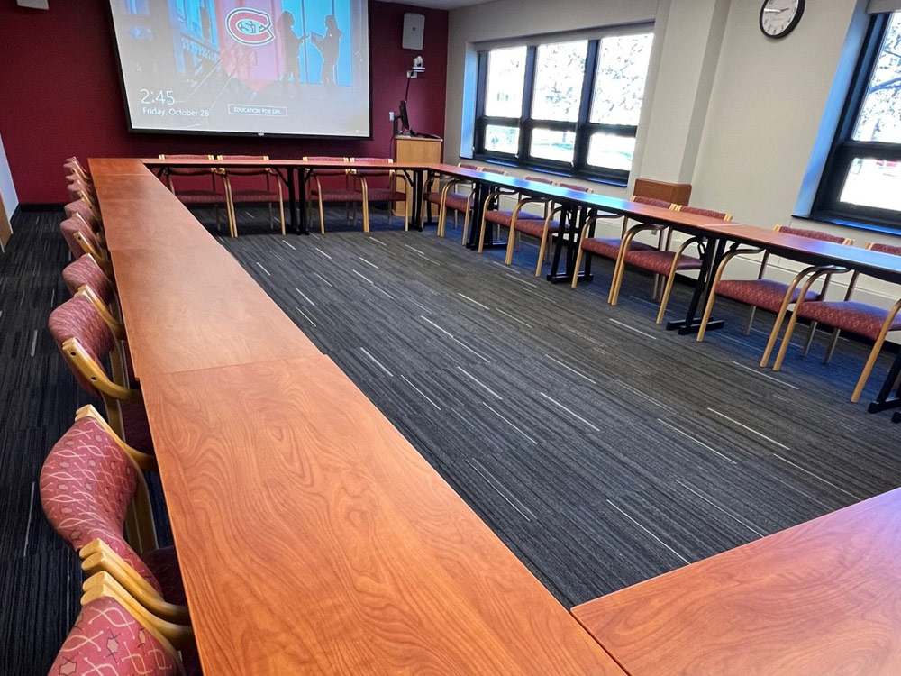 an interior view of the Mississippi Room in Atwood Memorial Center