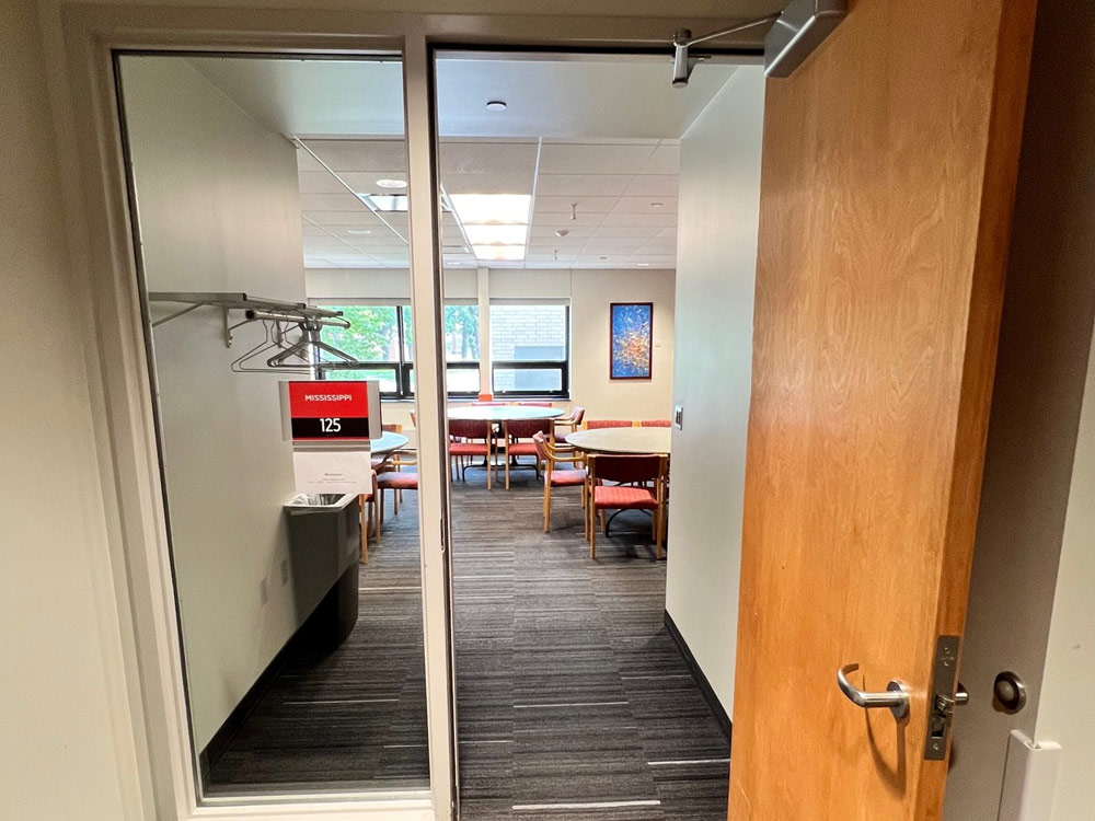 an interior view of the Mississippi Room in Atwood Memorial Center