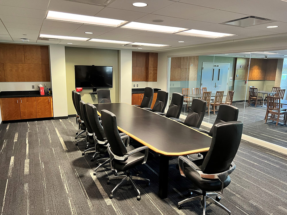 an interior view of the Monarch Room in Atwood Memorial Center