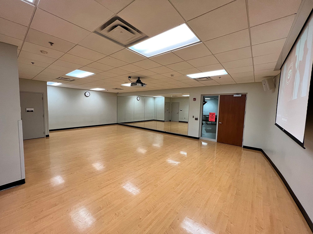 an interior view of the Studio Room in Atwood Memorial Center