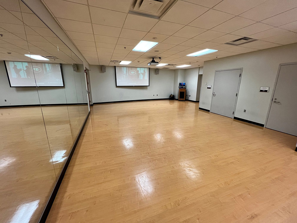 an interior view of the Studio Room in Atwood Memorial Center