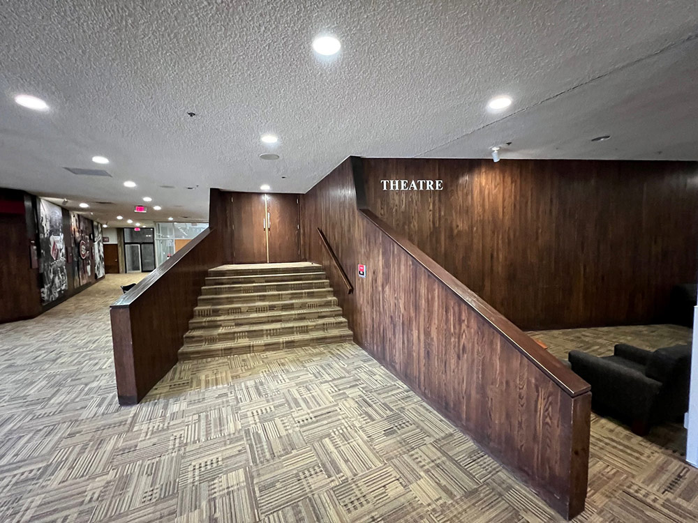 an interior view of the Atwood Theatre