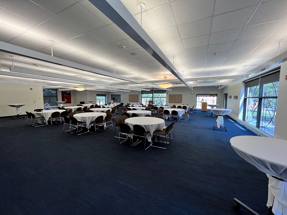 an interior view of the Voyageurs Room in Atwood Memorial Center