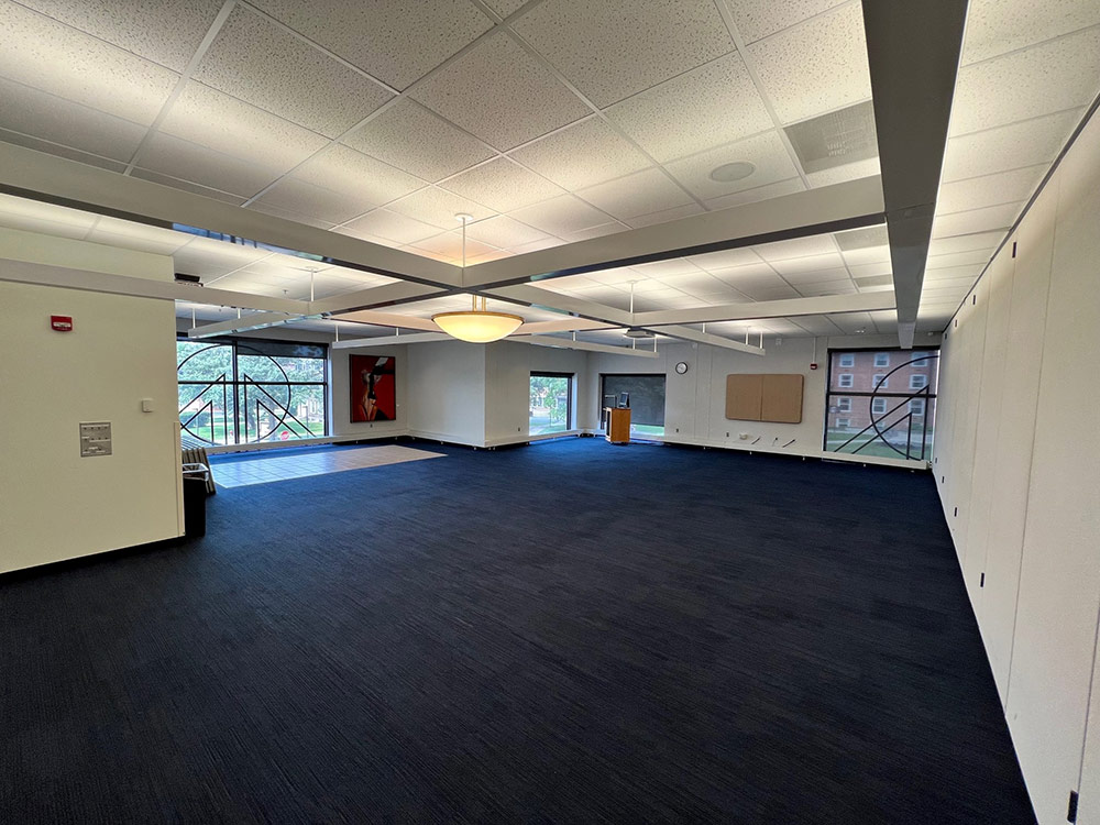 an interior view of the Voyageurs North Room in Atwood Memorial Center