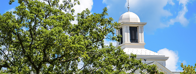 Miller Center, home of library and technology services
