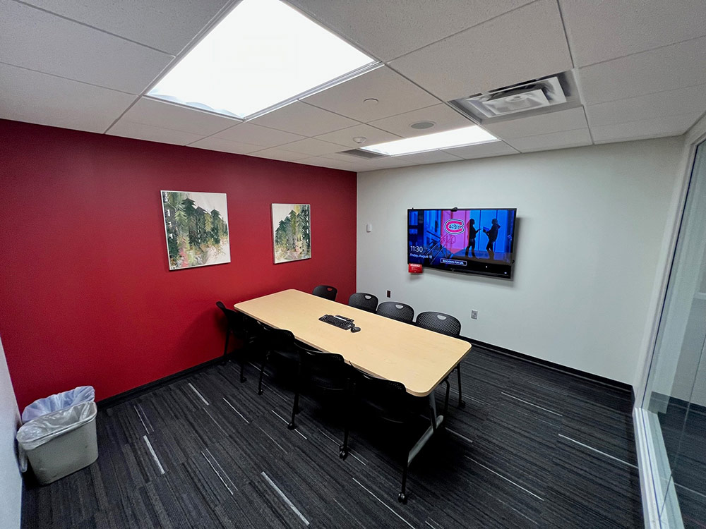 an interior view of the Blizzard Room in Atwood Memorial Center