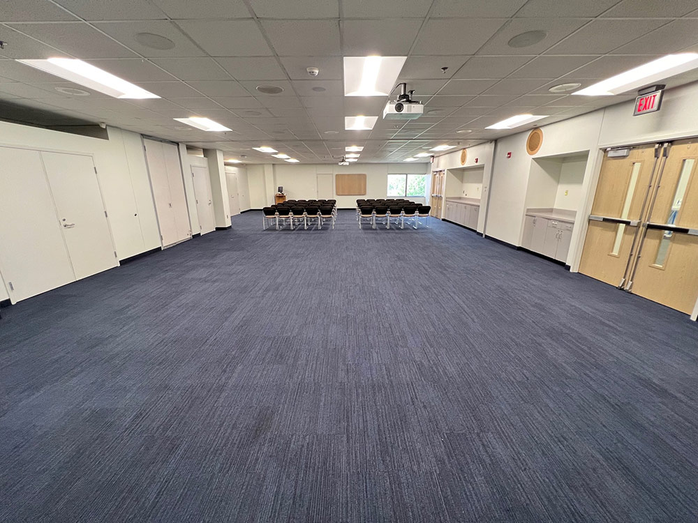 an interior view of the Glacier Room in Atwood Memorial Center