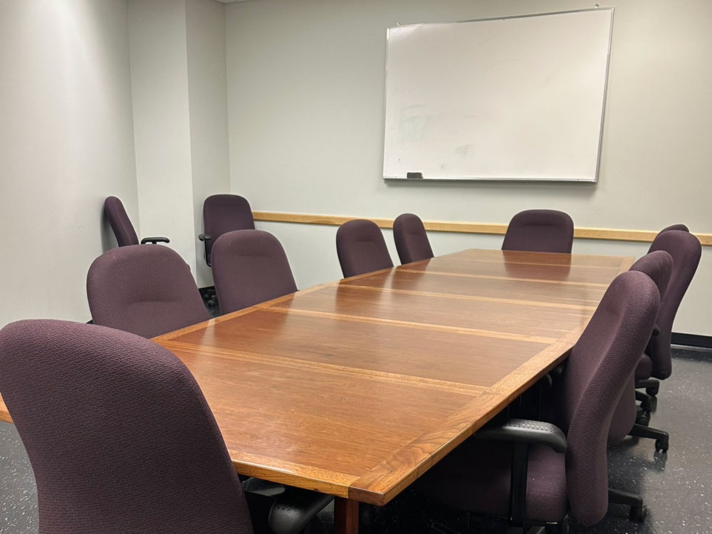 An interior view of the M'de Wakan Room in Atwood Memorial Center.