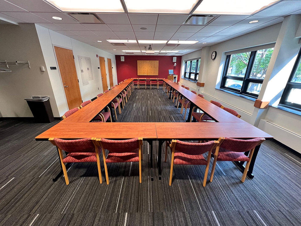 an interior view of the Mississippi Room in Atwood Memorial Center