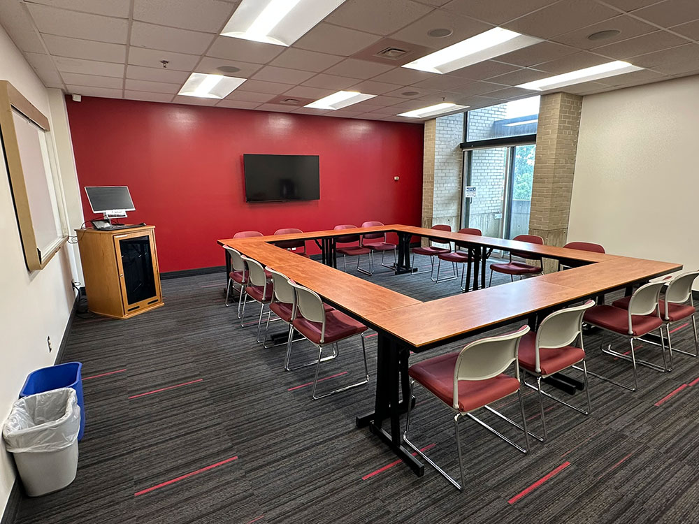 an interior view of the Primrose Room in Atwood Memorial Center