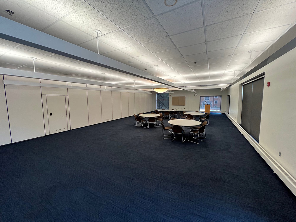 an interior view of the Voyageurs South Room in Atwood Memorial Center