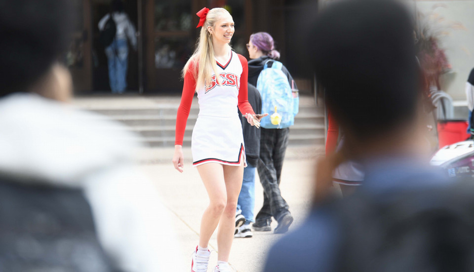 Sideline & Competition Collegiate Cheerleading Program Cheerleader