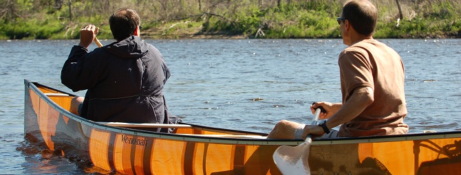 kayaking at St. Cloud State University