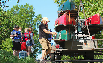 Canoe rentals