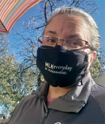 M L K everyday Mask