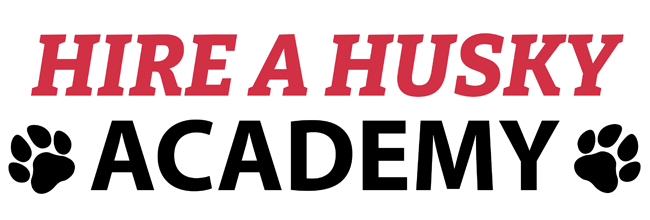 Hire a Husky Academy banner