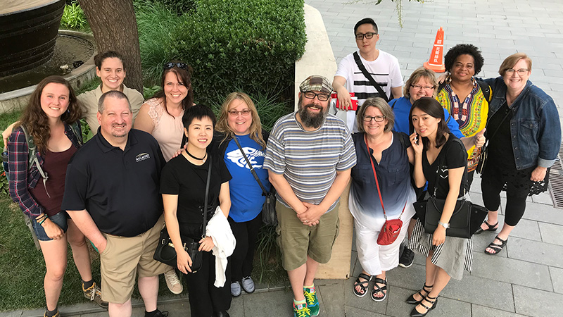 Deaf Leadership Delegation in Beijing, China