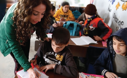 Elementary classroom