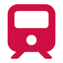Red train icon