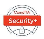 certification logo for CompTIA™ Security+