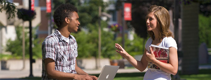 Two students