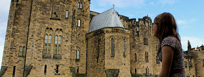 Alnwick castle view