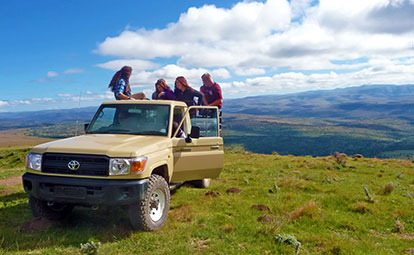 Student's mountain ride