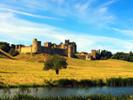 Alnwick Castle from Afar, Ashley Burdine: The Alnwick Castle is a home away from home. I spent three months living and having a great time in Alnwick and this picture depicts the peaceful environment that I was able to learn many new things. The world is a small place and when I look at his picture I am able to call a place across the world, home, and it is a wonderful feeling.