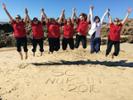 Jump Into Nursing, Lora Hanson: Jump Into Nursing depicts the six nursing students along with their instructor who went to South Africa for Spring Break 2016.  The photo was taken on the beach in Port Elizabeth, South Africa.  As an adult learner, I took the plunge and jumped into this study abroad experience.  I did not know any of the students, as I am an online student.  I embraced this experience with an open mind and what I came home with was life changing.  South Africa will forever be in my heart and I can’t wait to return to volunteer and Jump Into Nursing again. 