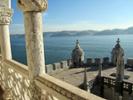 Torre de Belem, Brikken Jensen: This photo was taken at the top of the Tower of Belem, a castle-like monument on the coast of Lisbon, Portugal. I visited the old, historic and colorful city with my American roommate and a friend I had made at Oktoberfest from Colorado. Never in my wildest dreams did I ever think I'd go to Portugal! It ended up being one of the best destinations during my whole time abroad. The language, food, transportation, architecture: all of it was so different and beautiful! I learned a lot about myself as a young person and developing traveler.