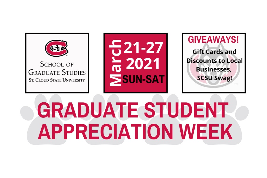 Graduate Student Appreciation week graphic