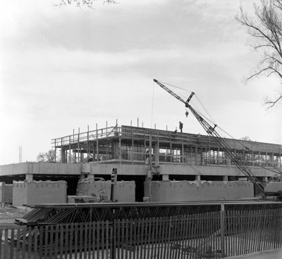 Administrative Services construction, May 1974