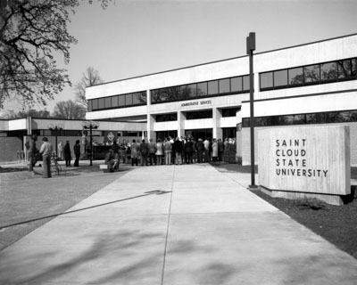 Administrative Services dedication, May 5, 1975