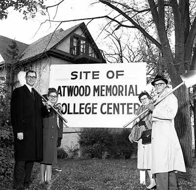 Atwood Memorial Center groundbreaking