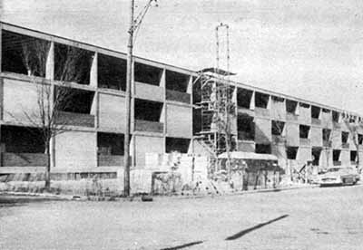 Construction of Brown Hall (1959)