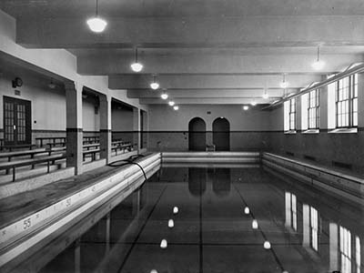 Eastman Hall pool, 1930