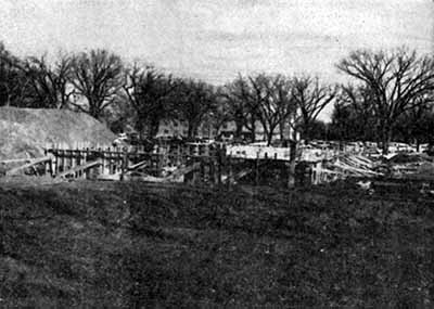 Hill Hall construction (1961)