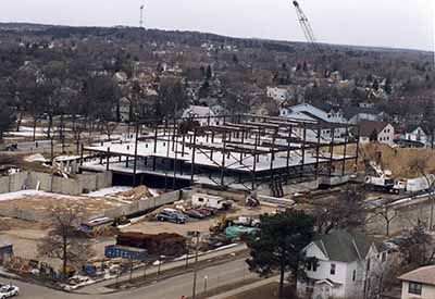 Miller Center construction, 1999?