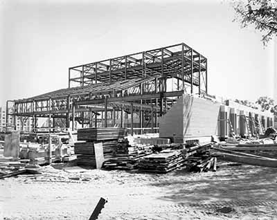 Performing Arts Center construction, ca. 1967