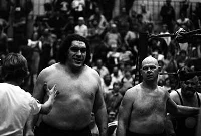Andre the Giant and Baron Von Raschke