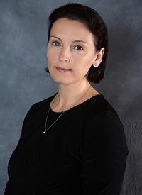 Portrait photo of Irina Stene, music faculty member