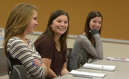 Students in the classroom