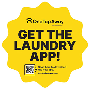 OneTapAway laundry logo