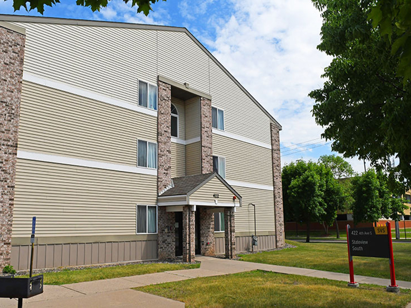 Stateview apartment exterior