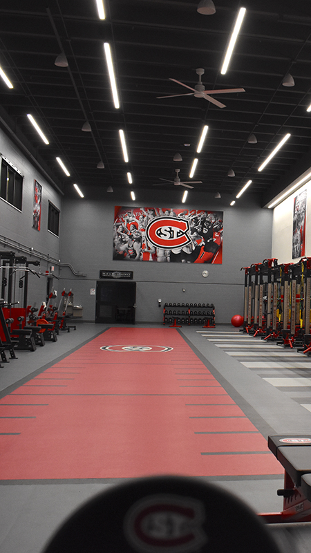 Student athlete fitness center