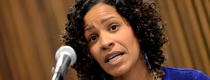 Alicia Nichols '05, restorative justice coordinator for the Minnesota Department of Corrections
